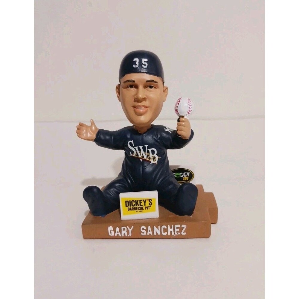 Gary Sanchez Baby Bomber Bobblehead 1 of 2 2016 SWB RailRiders SGA Yankees w/Box